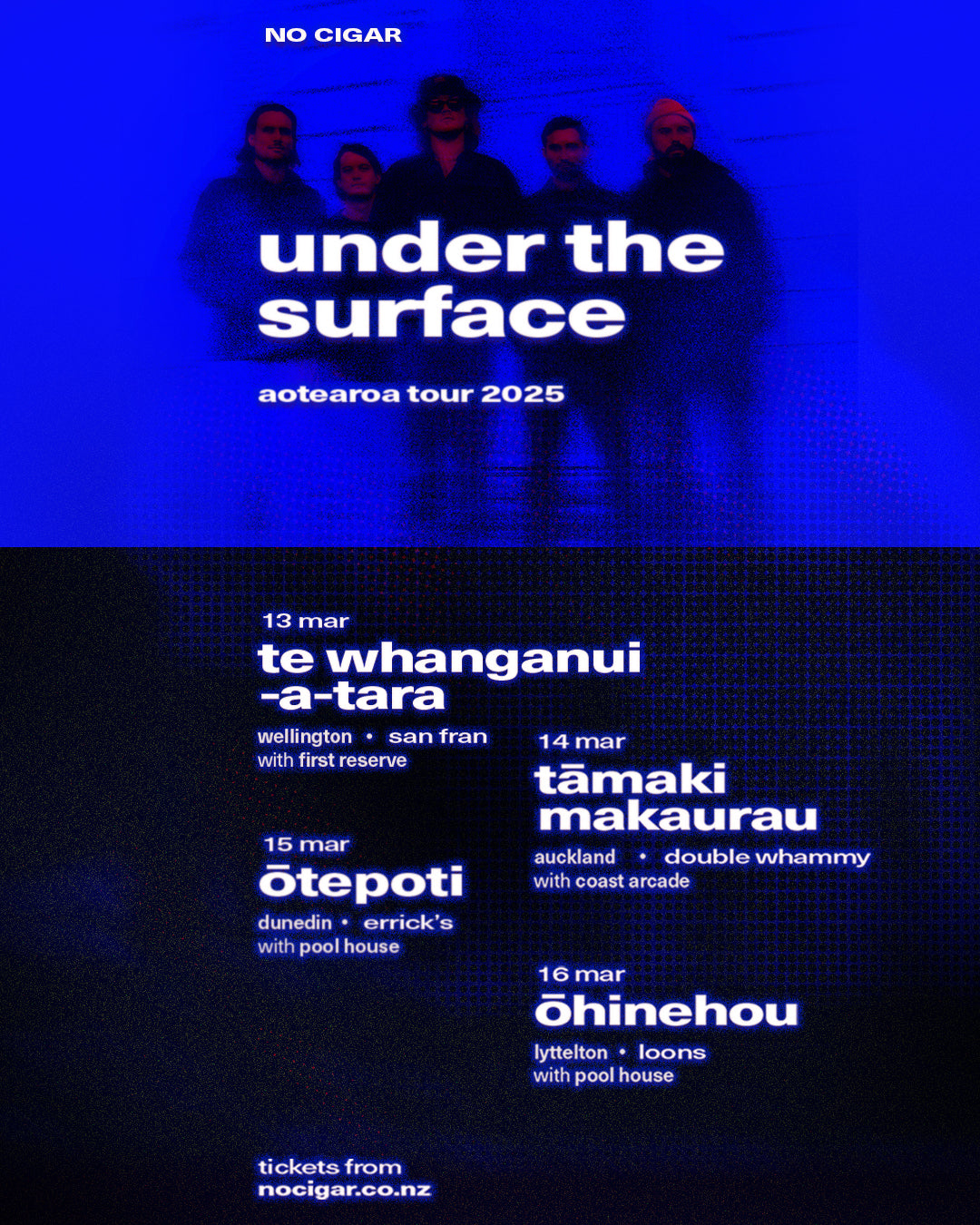 NO CIGAR Aotearoa Tour | Auckland